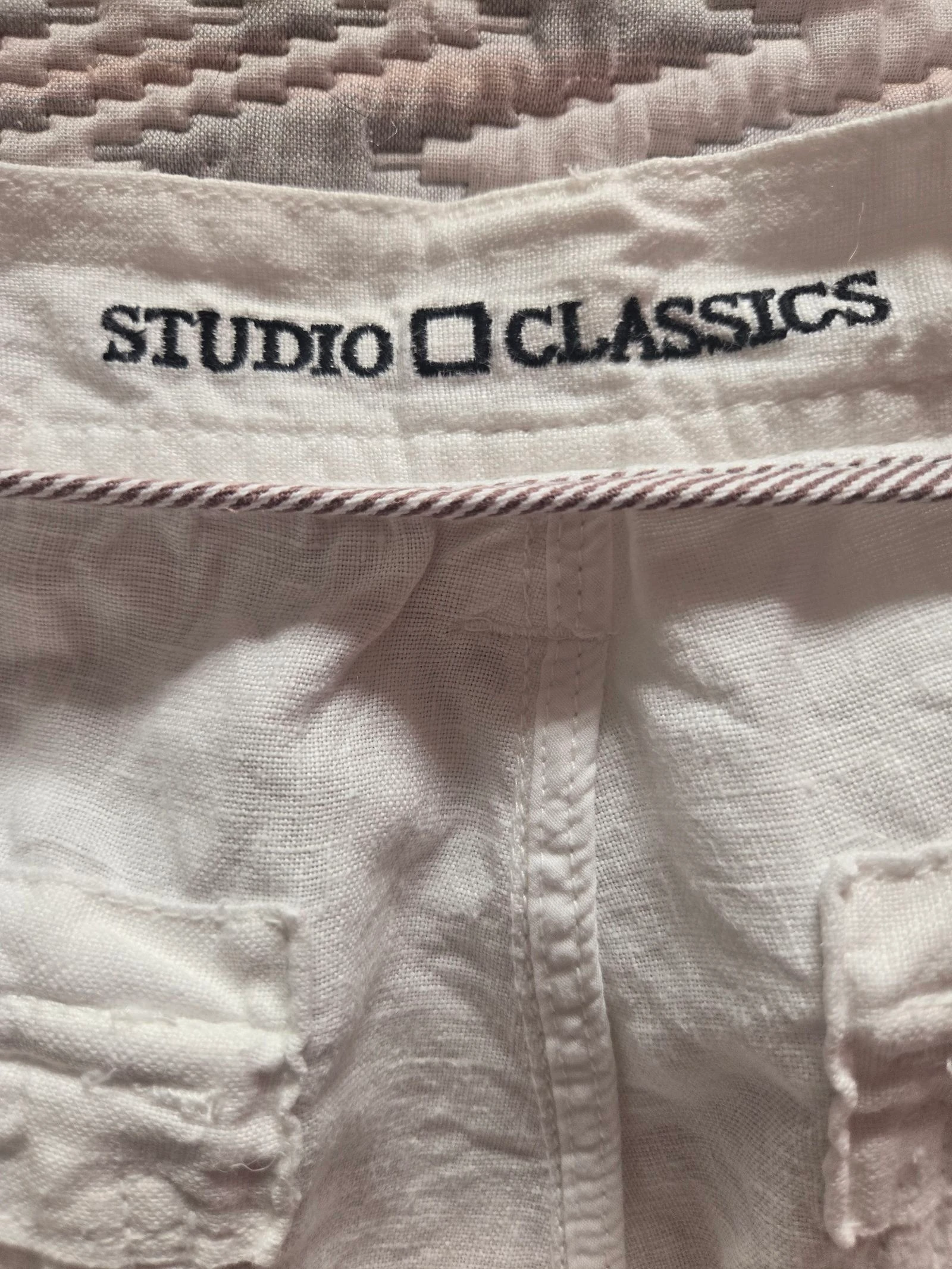 Bermudas cargo linho homem – photo 5